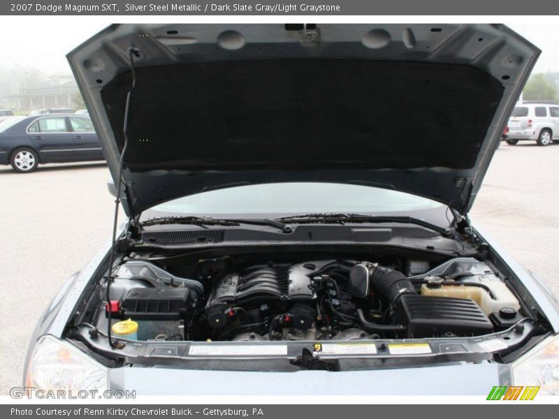 Silver Steel Metallic / Dark Slate Gray/Light Graystone 2007 Dodge Magnum SXT