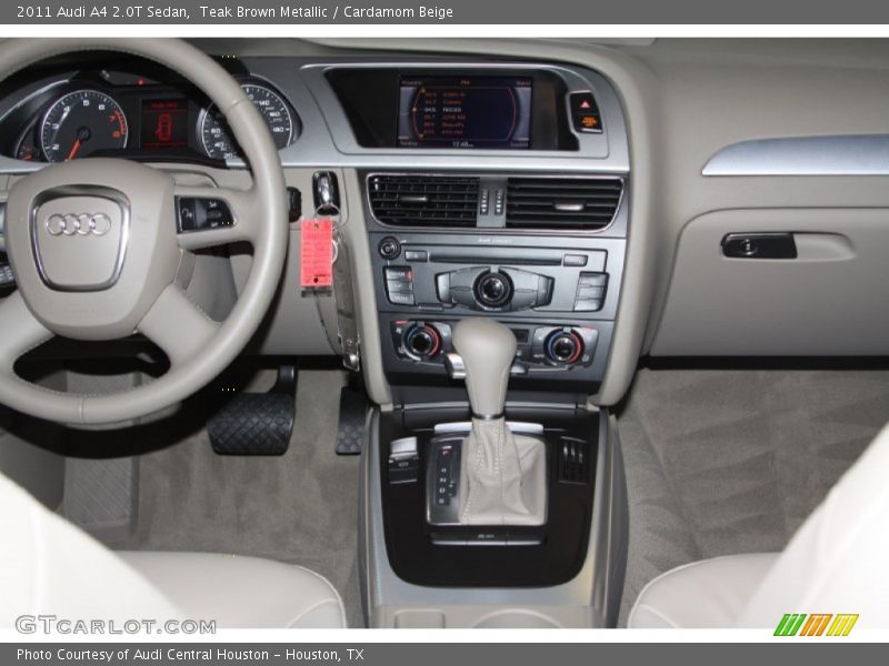Teak Brown Metallic / Cardamom Beige 2011 Audi A4 2.0T Sedan