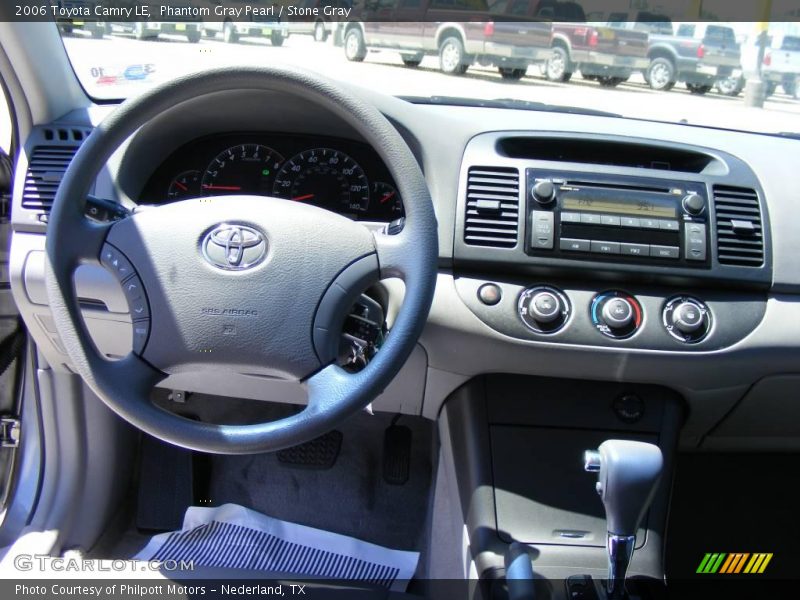 Phantom Gray Pearl / Stone Gray 2006 Toyota Camry LE
