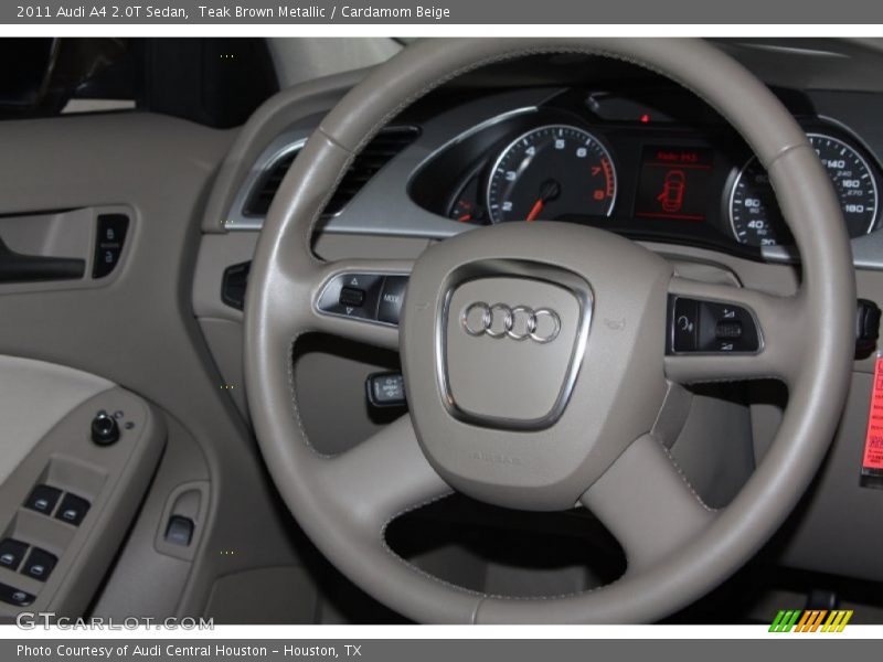 Teak Brown Metallic / Cardamom Beige 2011 Audi A4 2.0T Sedan