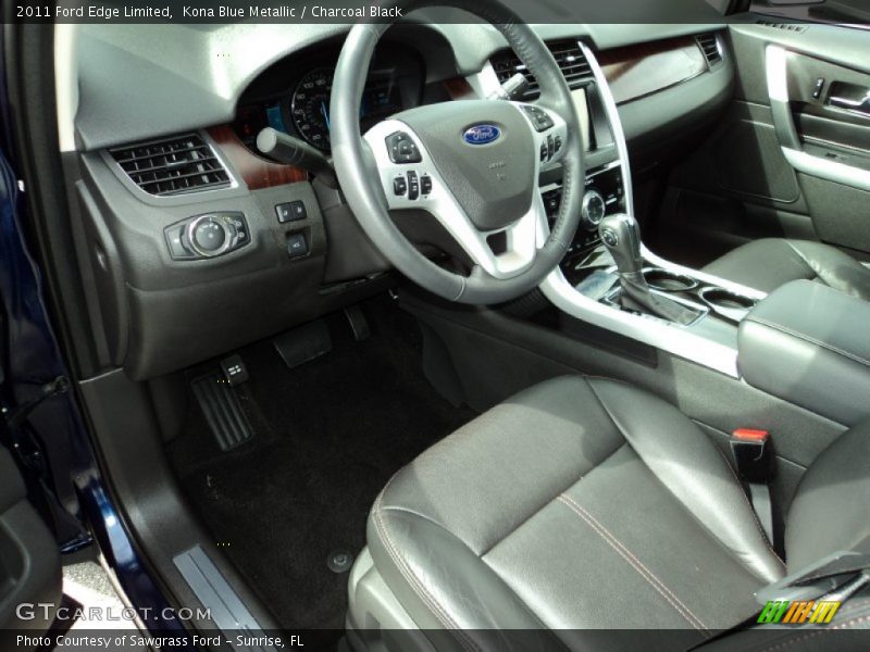 Charcoal Black Interior - 2011 Edge Limited 