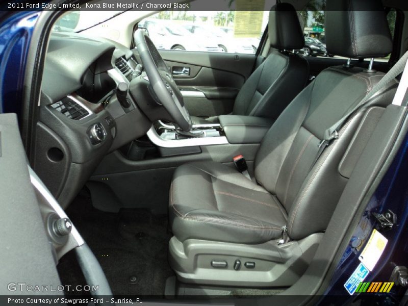 Front Seat of 2011 Edge Limited