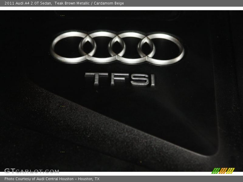Teak Brown Metallic / Cardamom Beige 2011 Audi A4 2.0T Sedan