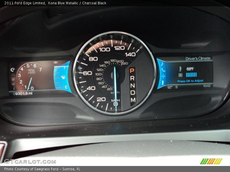  2011 Edge Limited Limited Gauges