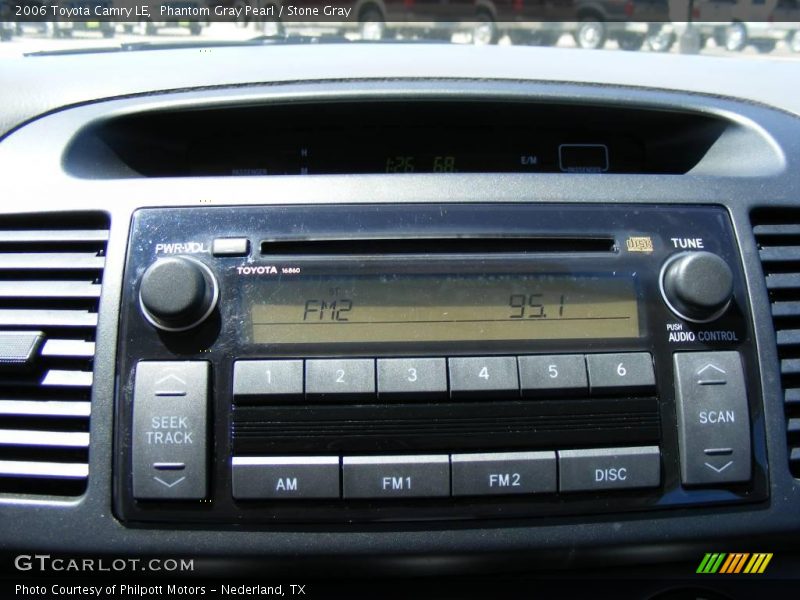 Phantom Gray Pearl / Stone Gray 2006 Toyota Camry LE