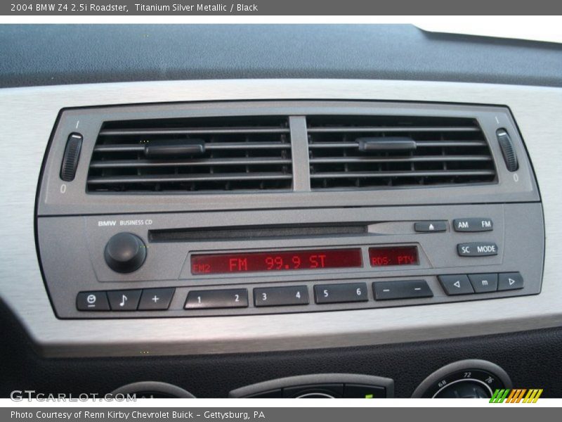 Controls of 2004 Z4 2.5i Roadster