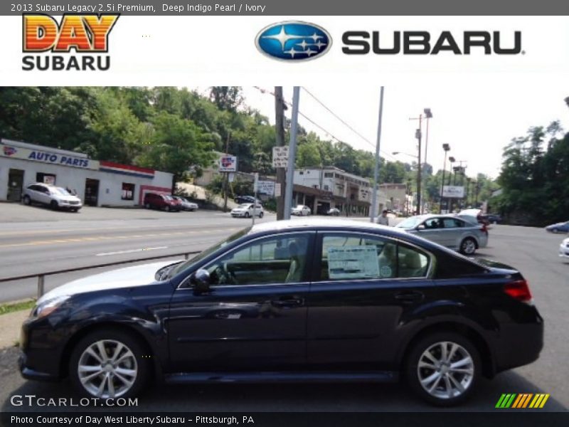 Deep Indigo Pearl / Ivory 2013 Subaru Legacy 2.5i Premium