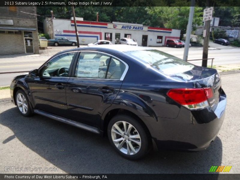 Deep Indigo Pearl / Ivory 2013 Subaru Legacy 2.5i Premium