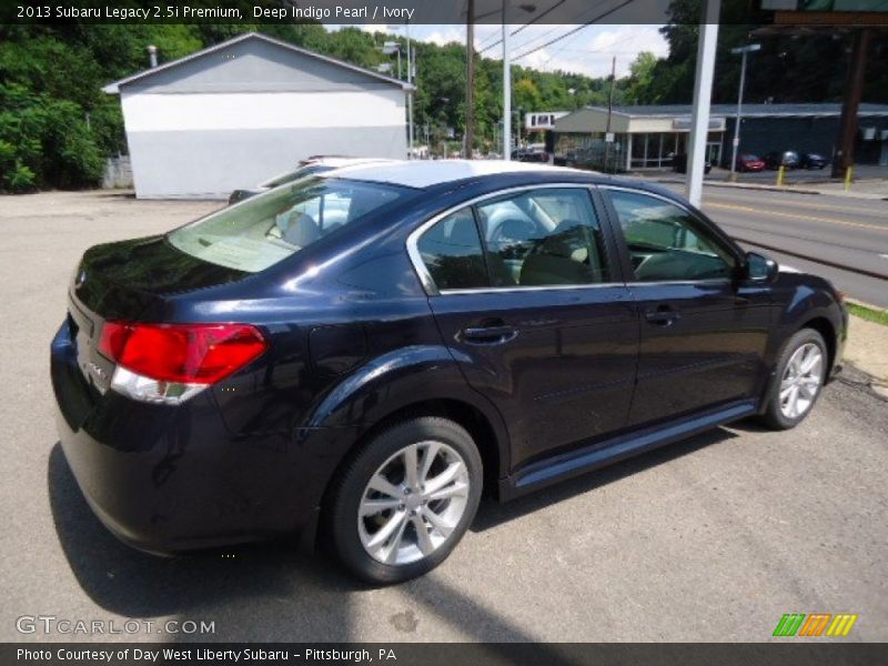 Deep Indigo Pearl / Ivory 2013 Subaru Legacy 2.5i Premium
