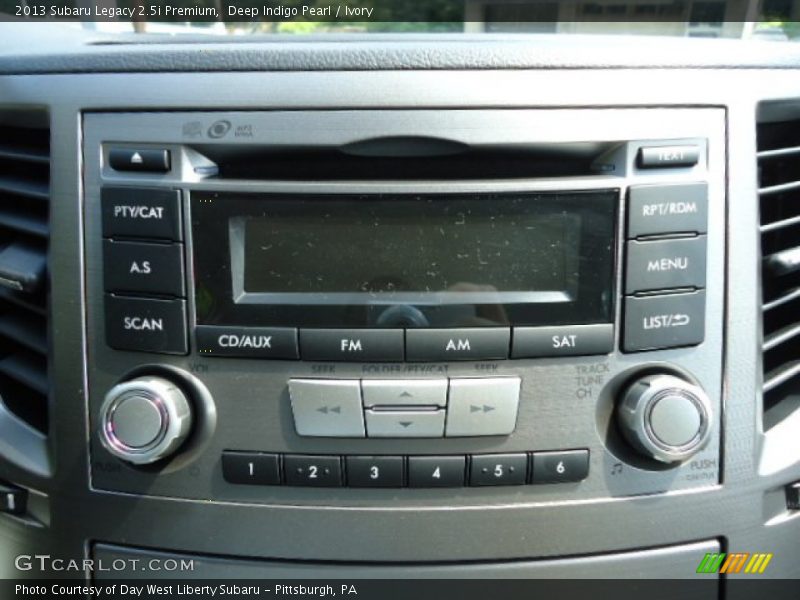 Deep Indigo Pearl / Ivory 2013 Subaru Legacy 2.5i Premium