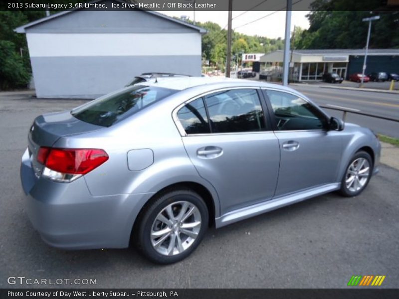 Ice Silver Metallic / Off Black Leather 2013 Subaru Legacy 3.6R Limited