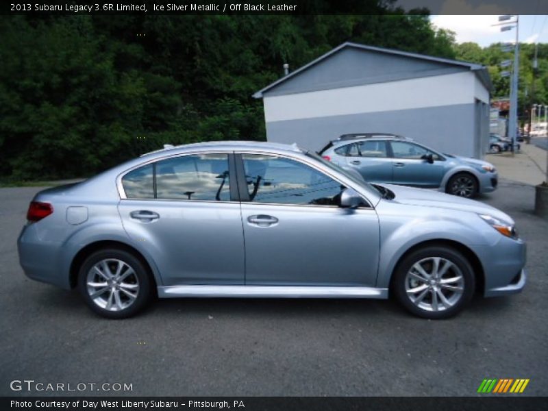 Ice Silver Metallic / Off Black Leather 2013 Subaru Legacy 3.6R Limited