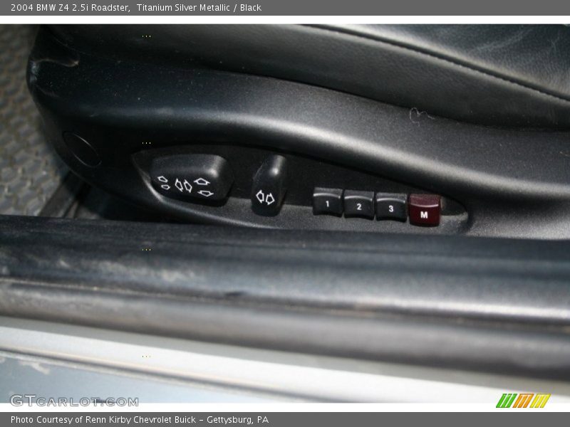 Controls of 2004 Z4 2.5i Roadster