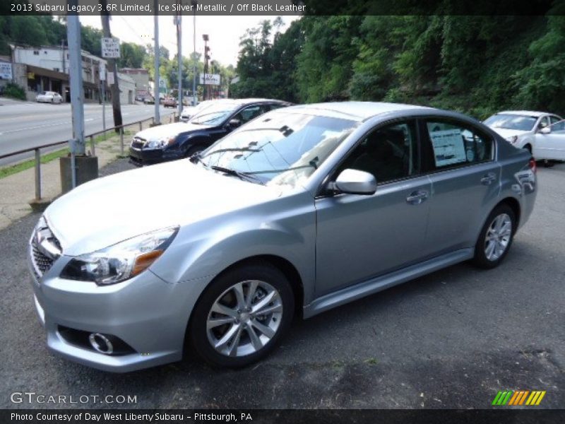 Ice Silver Metallic / Off Black Leather 2013 Subaru Legacy 3.6R Limited