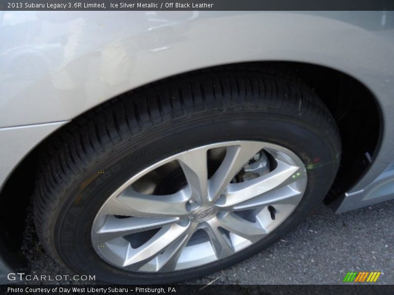 Ice Silver Metallic / Off Black Leather 2013 Subaru Legacy 3.6R Limited