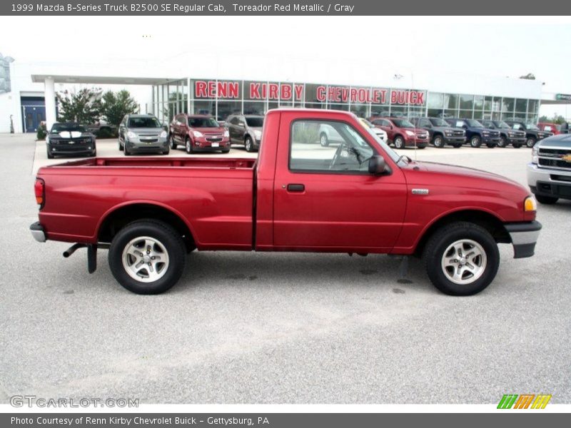 Toreador Red Metallic / Gray 1999 Mazda B-Series Truck B2500 SE Regular Cab