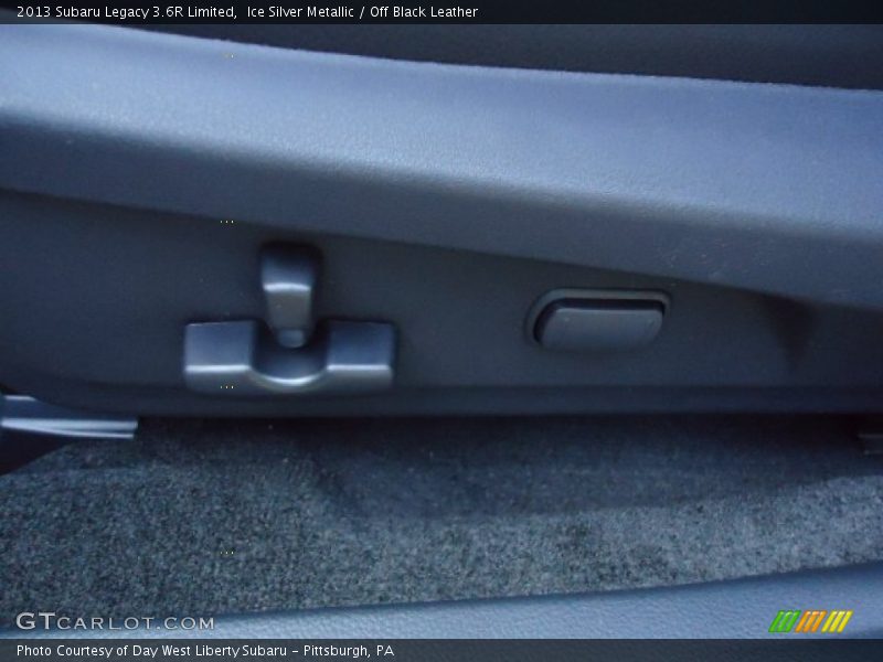 Ice Silver Metallic / Off Black Leather 2013 Subaru Legacy 3.6R Limited
