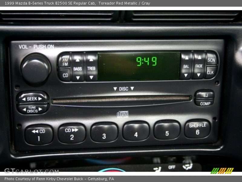 Audio System of 1999 B-Series Truck B2500 SE Regular Cab