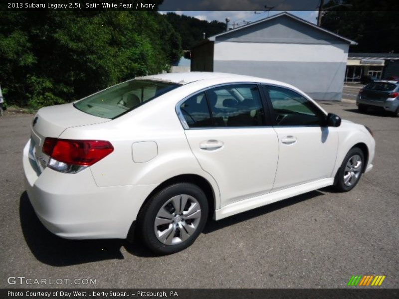 Satin White Pearl / Ivory 2013 Subaru Legacy 2.5i