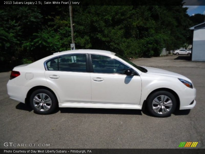 Satin White Pearl / Ivory 2013 Subaru Legacy 2.5i
