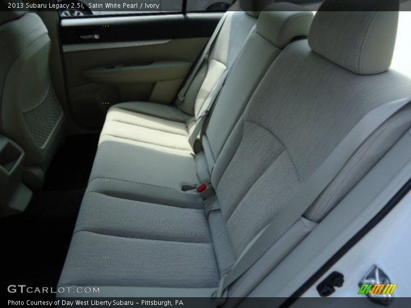 Satin White Pearl / Ivory 2013 Subaru Legacy 2.5i