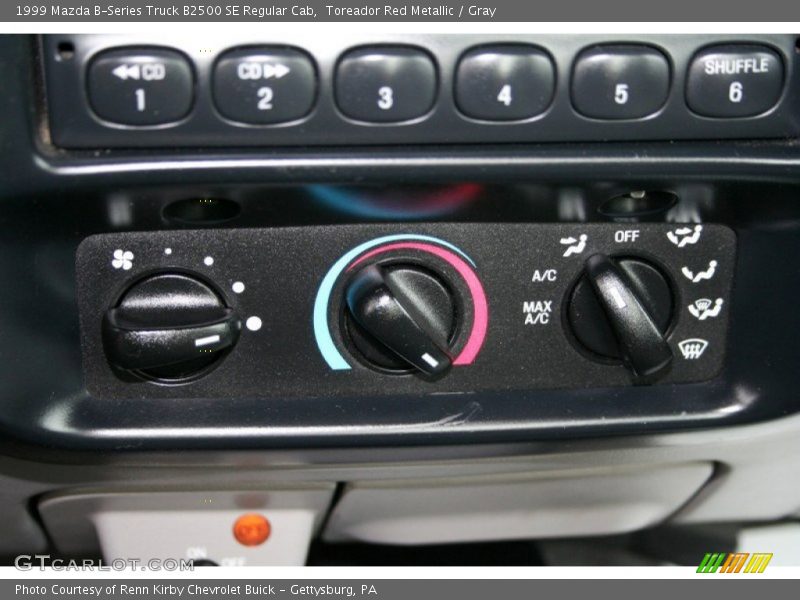 Controls of 1999 B-Series Truck B2500 SE Regular Cab