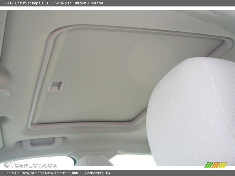 Crystal Red Tintcoat / Neutral 2012 Chevrolet Impala LT