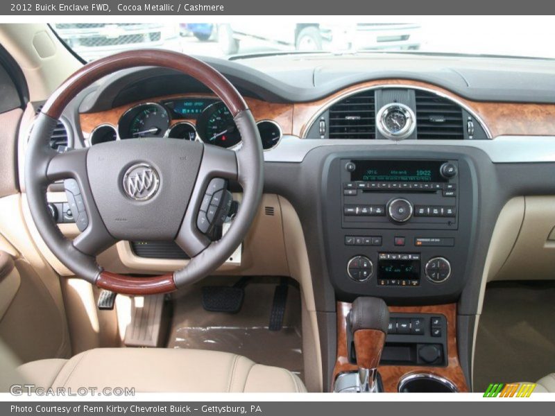 Cocoa Metallic / Cashmere 2012 Buick Enclave FWD