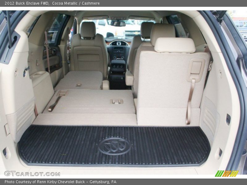 Cocoa Metallic / Cashmere 2012 Buick Enclave FWD