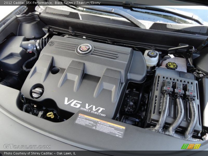 Black Raven / Titanium/Ebony 2012 Cadillac SRX Performance