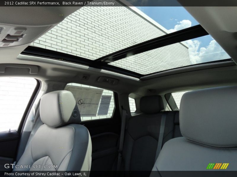 Black Raven / Titanium/Ebony 2012 Cadillac SRX Performance