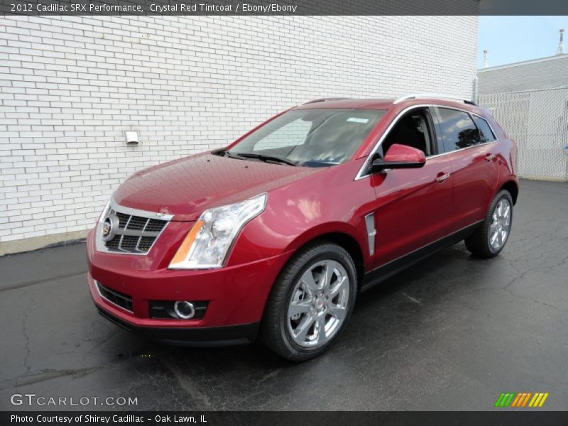 Crystal Red Tintcoat / Ebony/Ebony 2012 Cadillac SRX Performance