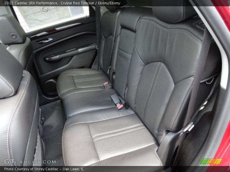 Crystal Red Tintcoat / Ebony/Ebony 2012 Cadillac SRX Performance