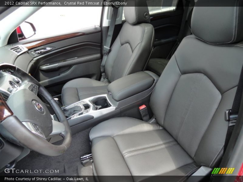 Crystal Red Tintcoat / Ebony/Ebony 2012 Cadillac SRX Performance