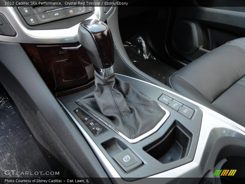 Crystal Red Tintcoat / Ebony/Ebony 2012 Cadillac SRX Performance