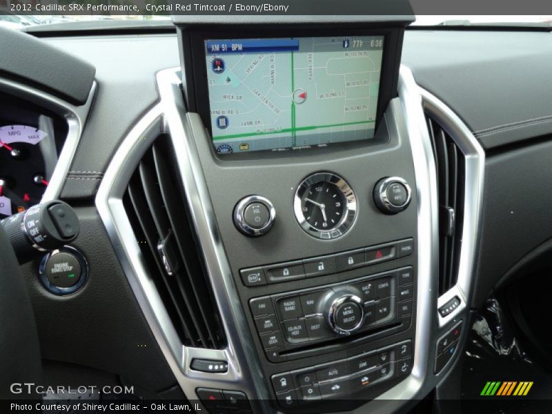 Crystal Red Tintcoat / Ebony/Ebony 2012 Cadillac SRX Performance