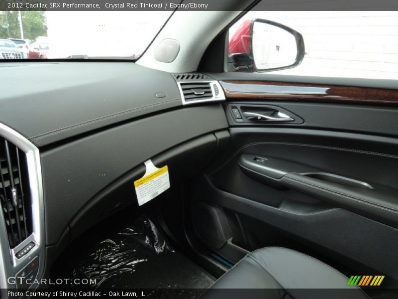 Crystal Red Tintcoat / Ebony/Ebony 2012 Cadillac SRX Performance