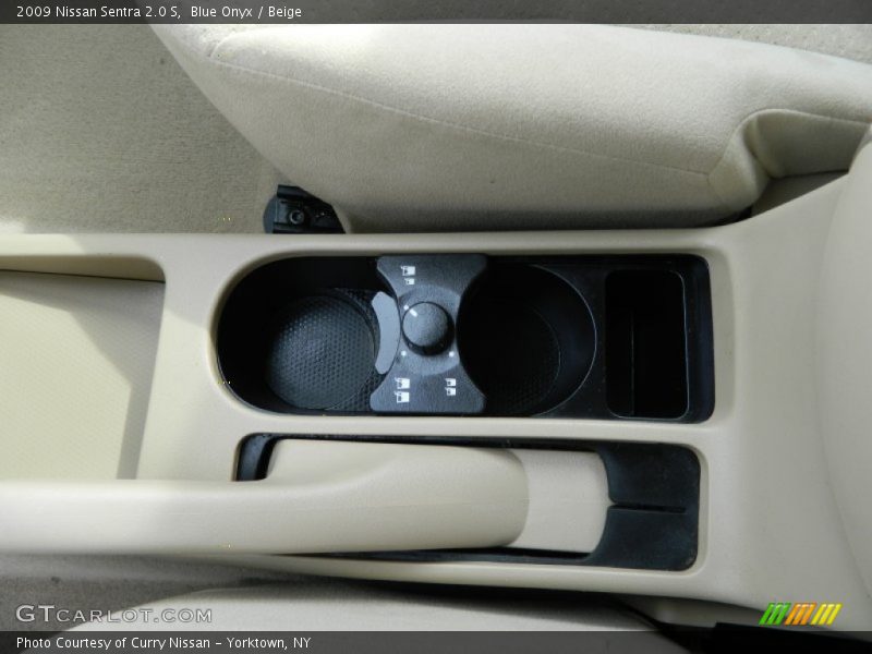 Blue Onyx / Beige 2009 Nissan Sentra 2.0 S