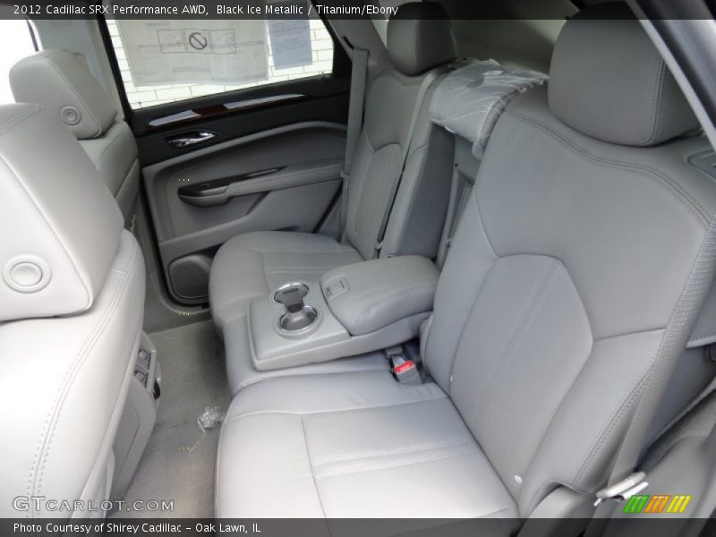 Black Ice Metallic / Titanium/Ebony 2012 Cadillac SRX Performance AWD