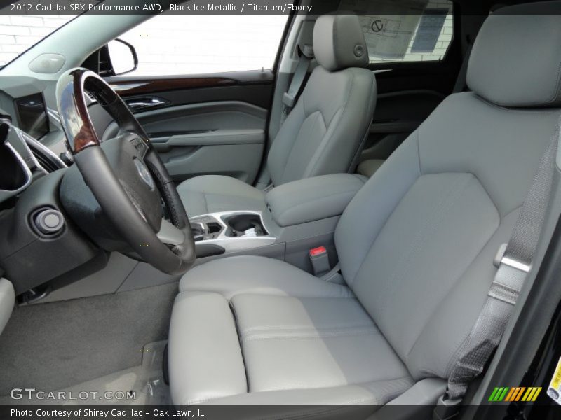 Black Ice Metallic / Titanium/Ebony 2012 Cadillac SRX Performance AWD