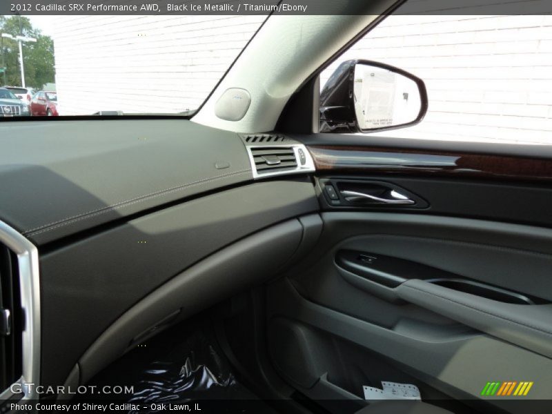 Black Ice Metallic / Titanium/Ebony 2012 Cadillac SRX Performance AWD