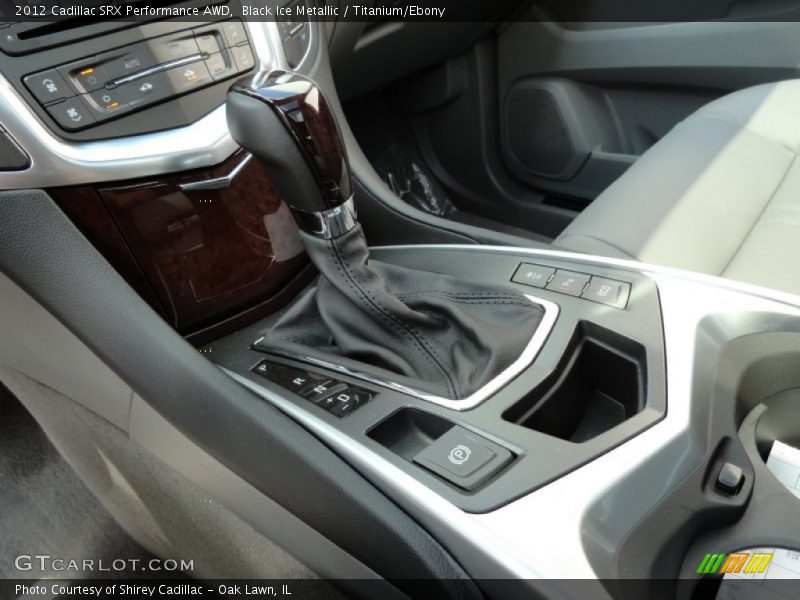 Black Ice Metallic / Titanium/Ebony 2012 Cadillac SRX Performance AWD