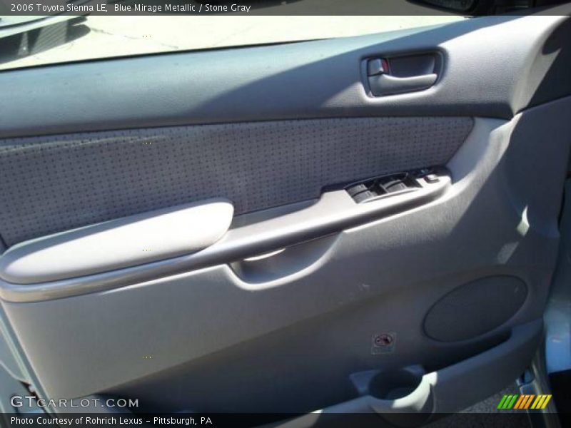 Blue Mirage Metallic / Stone Gray 2006 Toyota Sienna LE