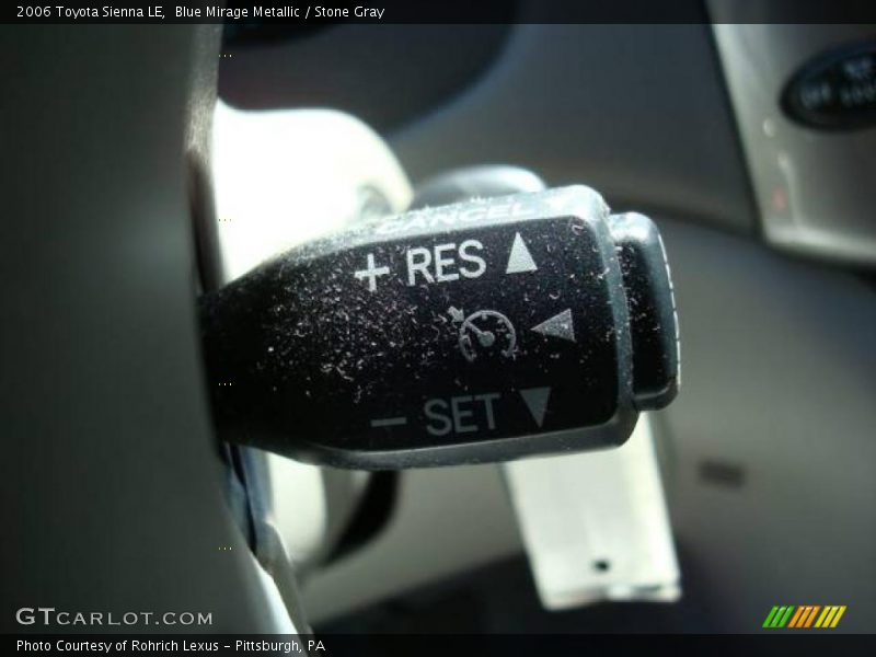 Blue Mirage Metallic / Stone Gray 2006 Toyota Sienna LE