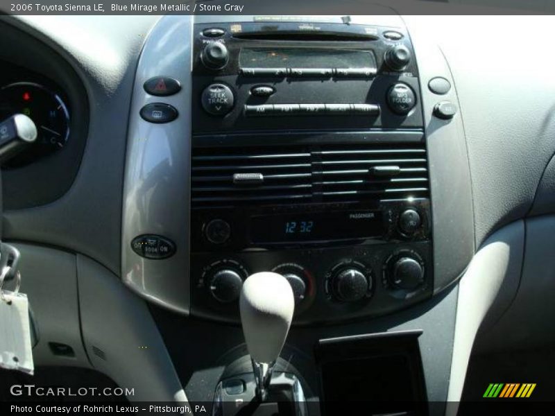 Blue Mirage Metallic / Stone Gray 2006 Toyota Sienna LE