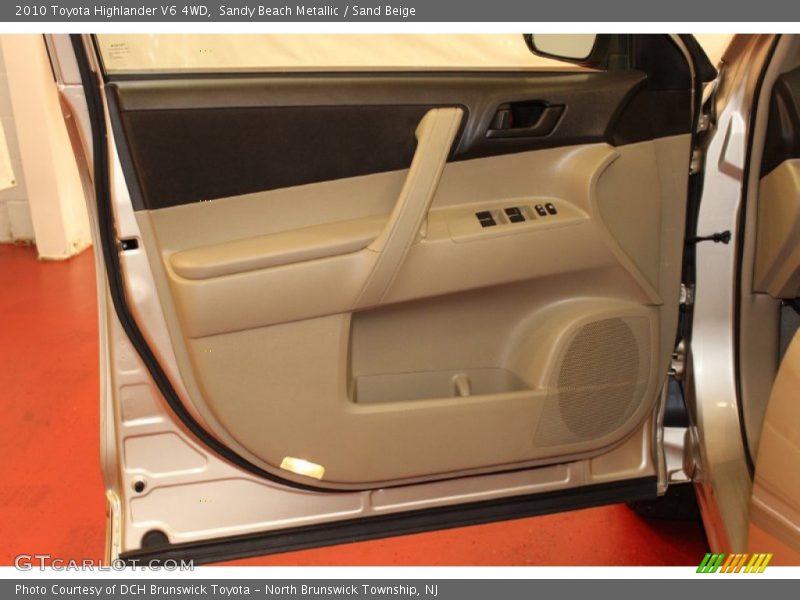 Sandy Beach Metallic / Sand Beige 2010 Toyota Highlander V6 4WD