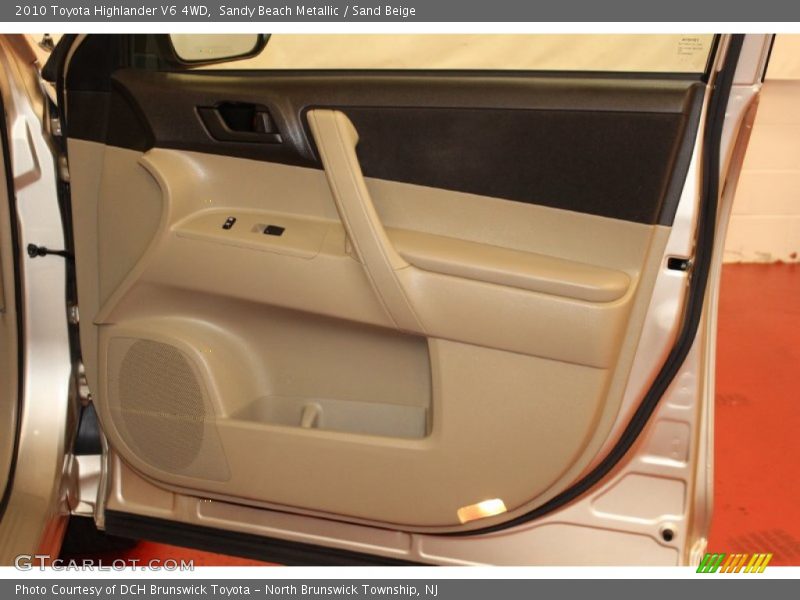 Sandy Beach Metallic / Sand Beige 2010 Toyota Highlander V6 4WD