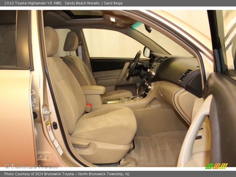 Sandy Beach Metallic / Sand Beige 2010 Toyota Highlander V6 4WD