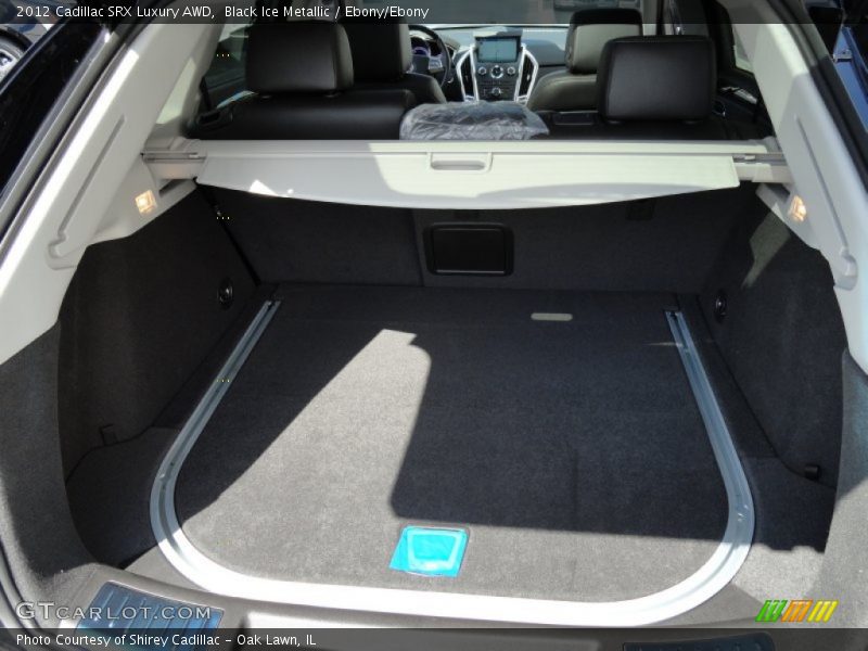Black Ice Metallic / Ebony/Ebony 2012 Cadillac SRX Luxury AWD