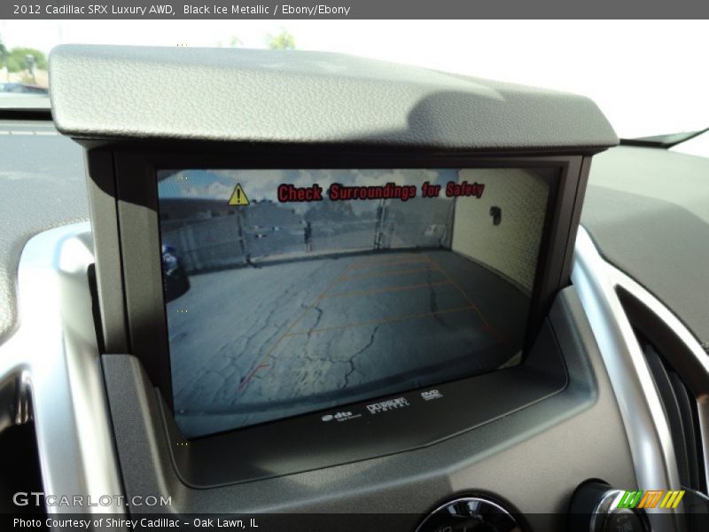 Black Ice Metallic / Ebony/Ebony 2012 Cadillac SRX Luxury AWD